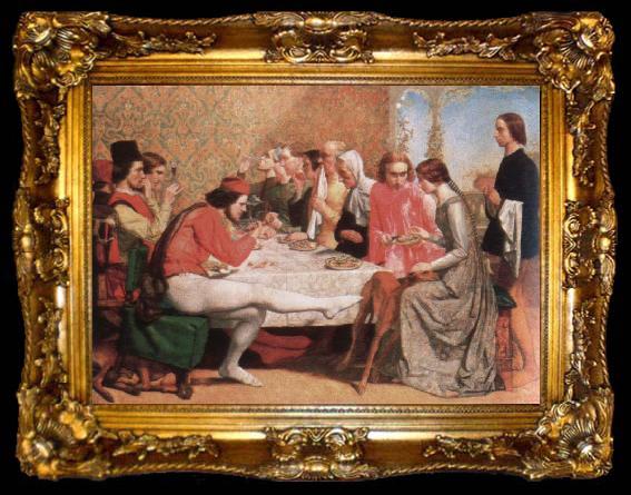 framed  Sir John Everett Millais isabella, ta009-2